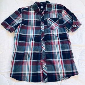 Element - Plaid Button up short sleeved Shirt